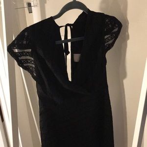 J.O.A. Dresses black lace dress in medium, new without tags